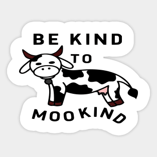 Cute Moo Sticker